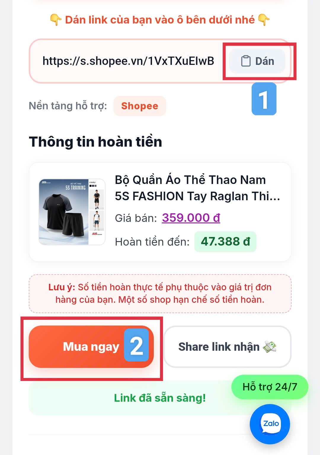 Bước 3