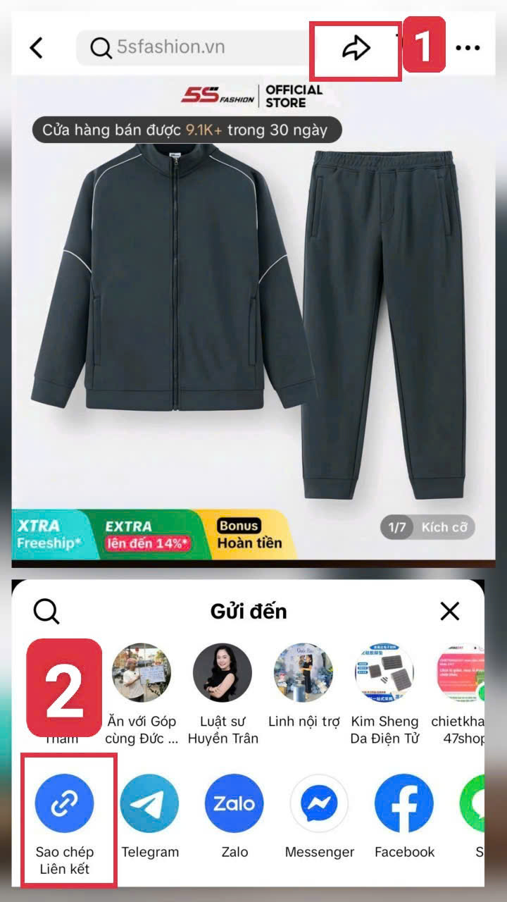 Bước 1